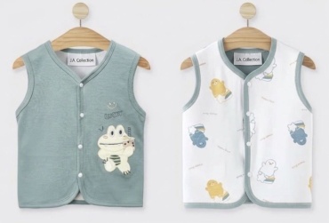 Жилет J.A.Collection бирюзовый