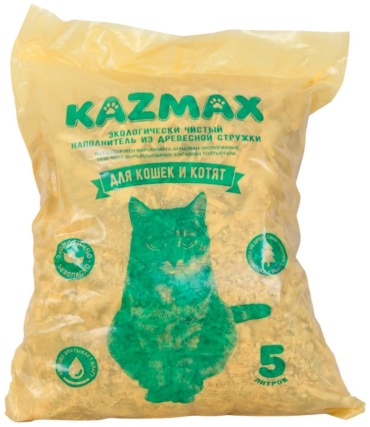 KAZMAX из древесной стружки впитывающий 5 л