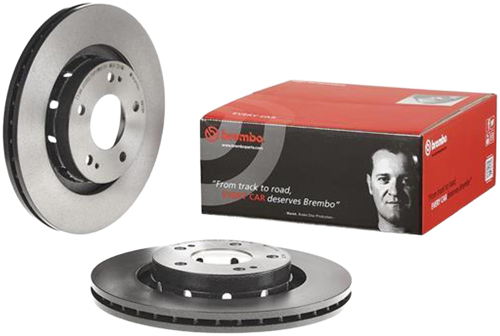 Диски Brembo передние 09A73811