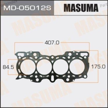 MASUMA Прокладка ГБЦ MD05012S
