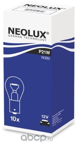 Neolux N382 накаливания P21W, 1 шт