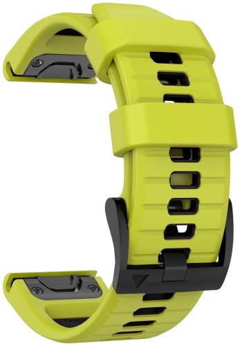 Ремешок для Garmin Fenix 8, Fenix 5, Fenix 5 Plus, Fenix 6, Fenix 7, Epix Pro (Gen 2) светло-зеленый