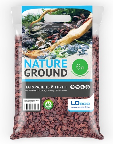 UDeco Canyon Lava натуральный UDC425086, 10-30 мм, 6 л