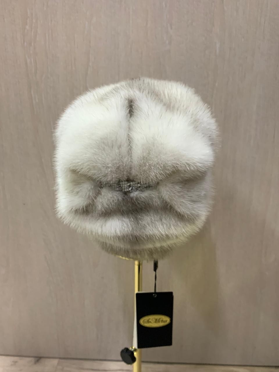 Шапка SemiFur размер 57, 58, 59, 60, белый