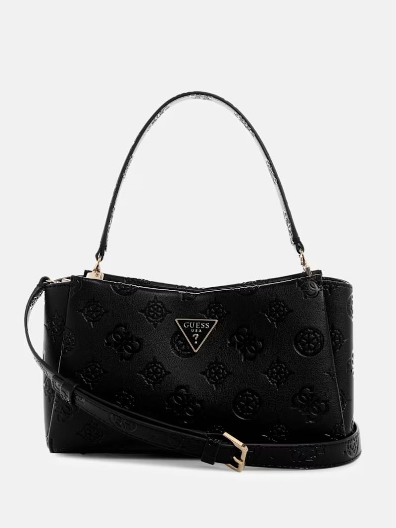 Сумка кросс-боди GUESS искусственная кожа черный