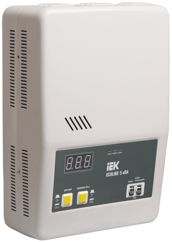 Стабилизатор напряжения IEK Ecoline 5 кВА