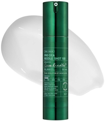 VT Cosmetics сыворотка Pro Cica Reedle Shot 100 для лица, для зоны декольте 50 мл