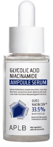 APLB сыворотка Glycolic Acid Niacinamide Ampoule Serum для лица 40 мл