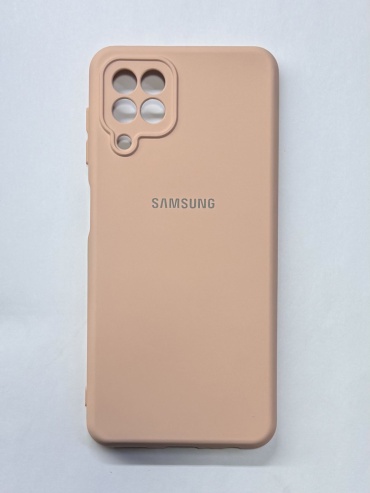 Чехол для Samsung Galaxy A12 пудровый