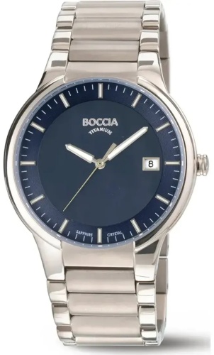 Кварцевые Boccia Titanium 3629-03C титан