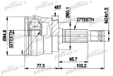 PATRON шрус PCV9102