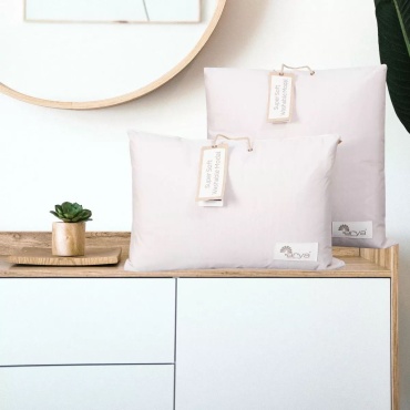 Подушка Arya Home Collection 50x70 см, вискоза, полиэстер