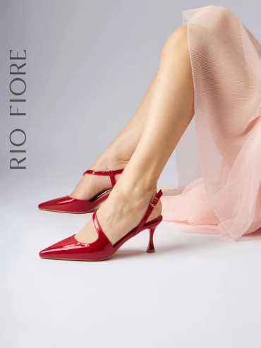 Туфли RIO FIORE красный