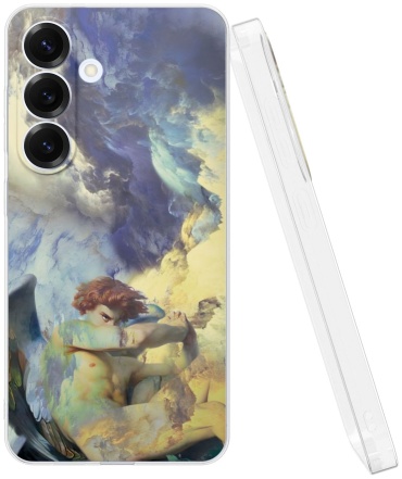 Чехол Mcover для Samsung Galaxy S25 рисунок
