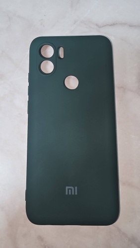 Чехол для Xiaomi Redmi A1+, Redmi A2+, POCO C51 темно-зеленый
