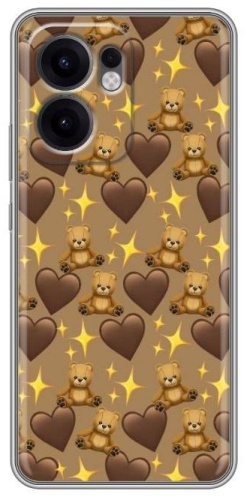 Чехол BAKR для OPPO Reno 13F рисунок