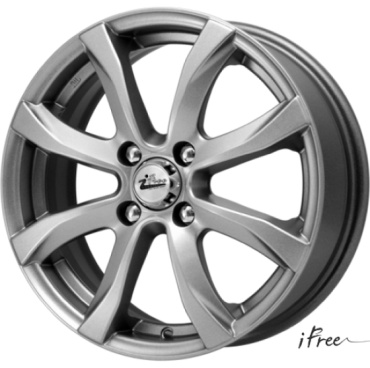 WorldWheels iFree Дайс хай 6x15/4x114.3 D67.1 ET45 4 диска графит, серый, черный