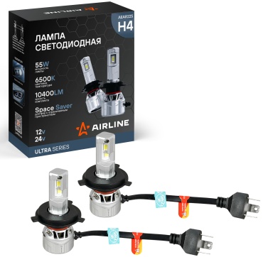 AIRLINE AEAR225 светодиодная H4, 1 шт