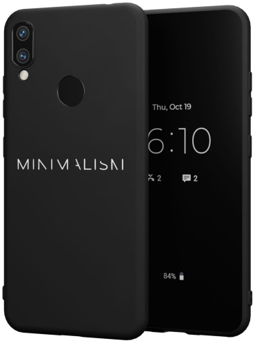 Чехол Mcover для Xiaomi Redmi Note 7 черный