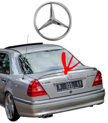 TRV Autoparts эмблема 4752379 Mercedes-Benz C 180