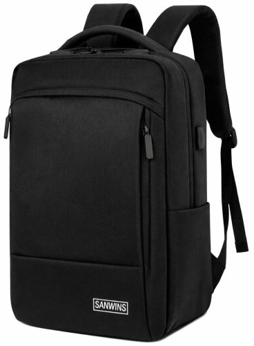 Рюкзак SANWINS SWS-15.6-BLK до 15.6" черный