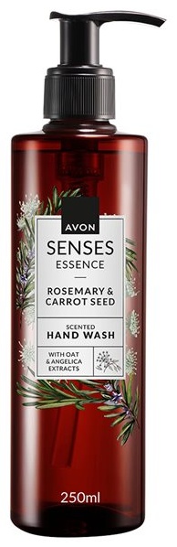 Жидкое мыло туалетное Avon Жидкое мыло с розмарином и морковными семенами 250 мл