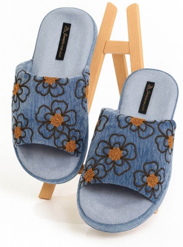 Тапочки Corifei голубой