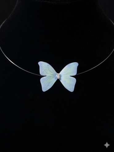 Чокер Fashion Jewelry длина 37.5 см леска текстиль