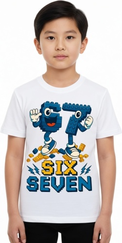 Футболка MERCH7 Six seven белый