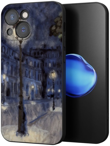 Чехол Mcover для Apple iPhone 14 рисунок