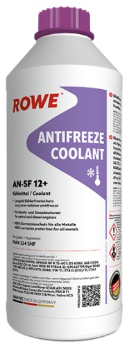 ROWE ANTIFREEZE COOLANT AN-SF 12+ красный (розовый) G-12+ 1.5 л