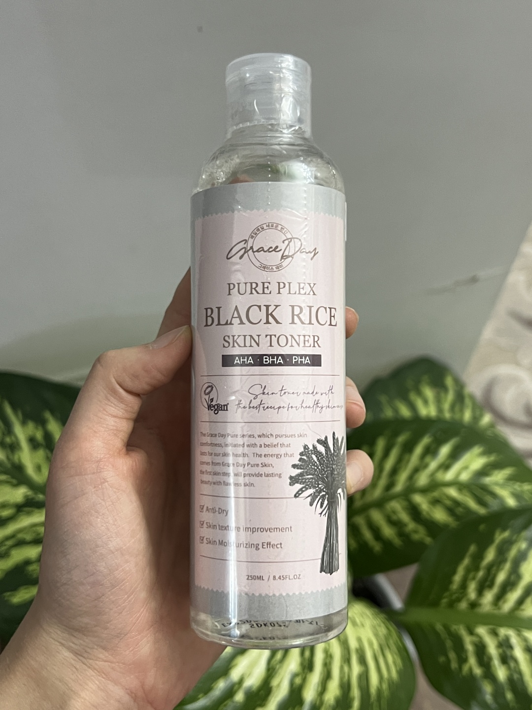 Grace Day тонер Pure flex Black Rice skin toner 250 мл