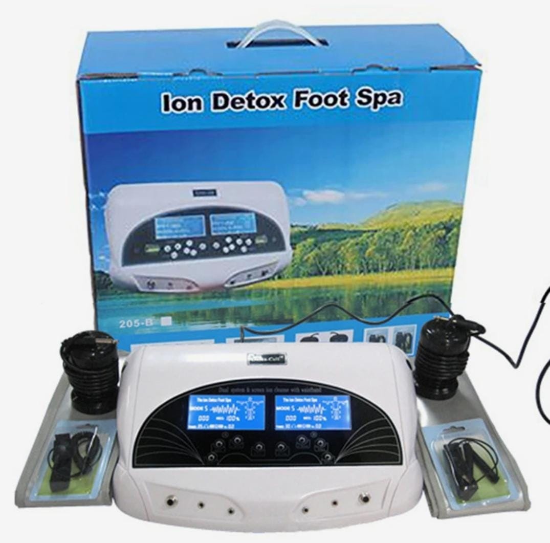Аппарат 8802D Detox Spa Ion Cleanse серый