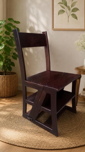 Стул У052, 90x40x60 см, темно-коричневый 1 шт.