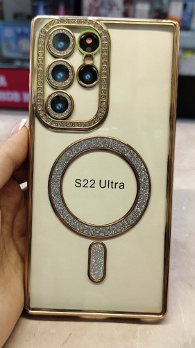 Чехол для Samsung Galaxy S22 Ultra золотой