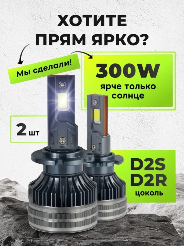 ZMB 913220125195 светодиодная D2S, 2 шт