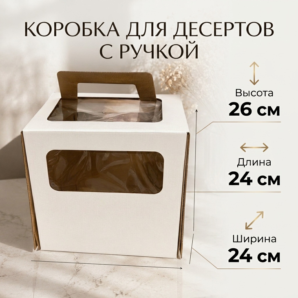 Коробка 285482218 картон 24 см 25 шт