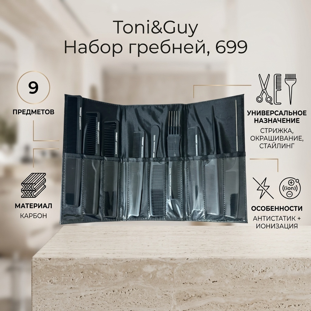 Toni&Guy гребень набор