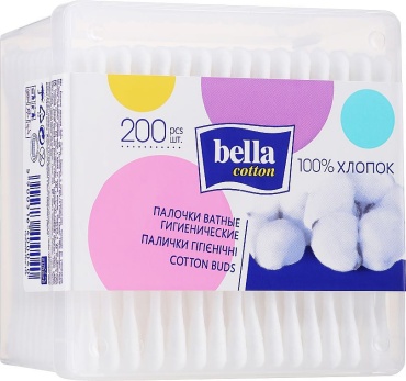 Bella ватные палочки Cotton 200 шт