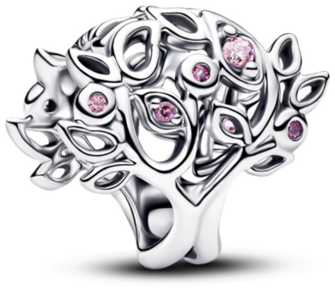 Шарм PANDORA «Семейное дерево» 794486C01 вес 1.05 г серебро, кристалл, цирконий