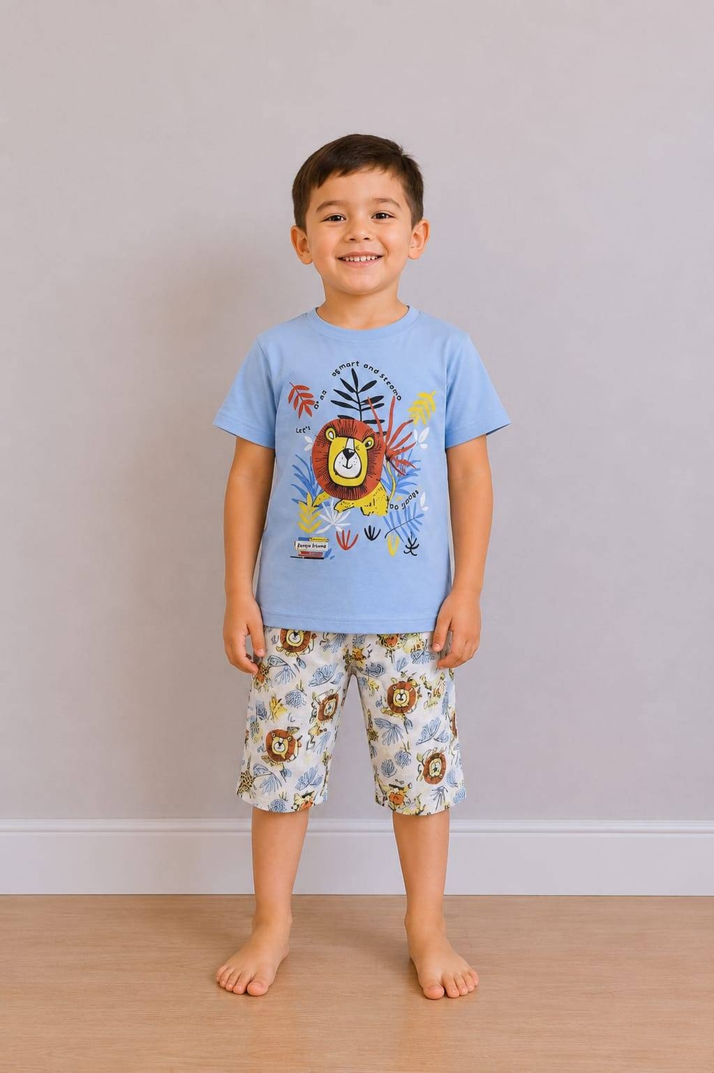 Пижама Vitmo kids светло-синий
