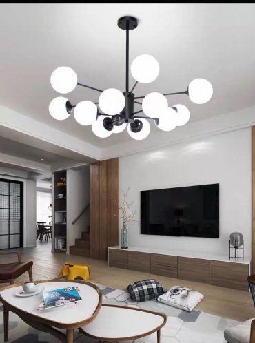 Люстра на штанге Light LED, кол-во ламп: 12 шт