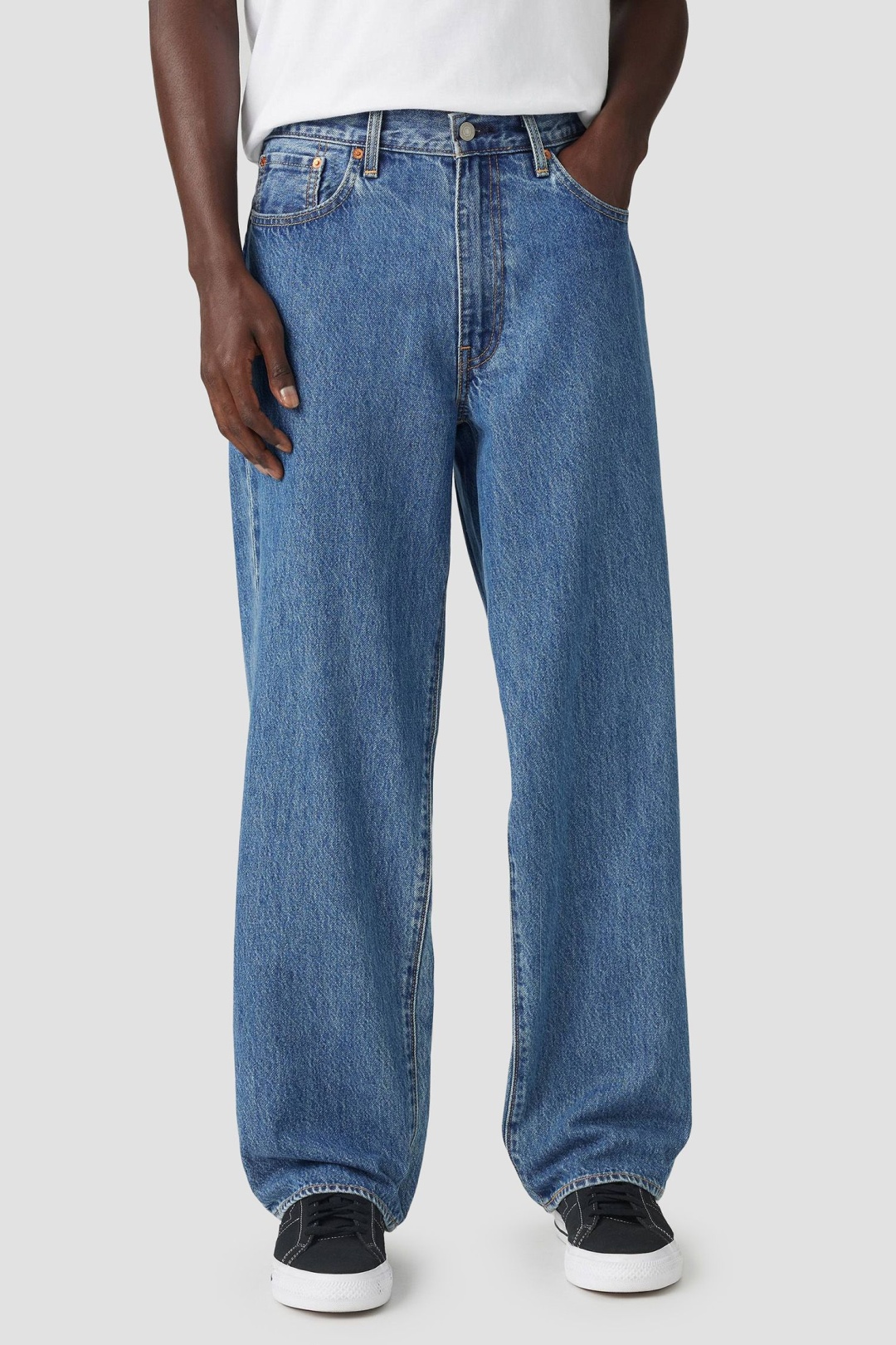 Джинсы багги Levis синий