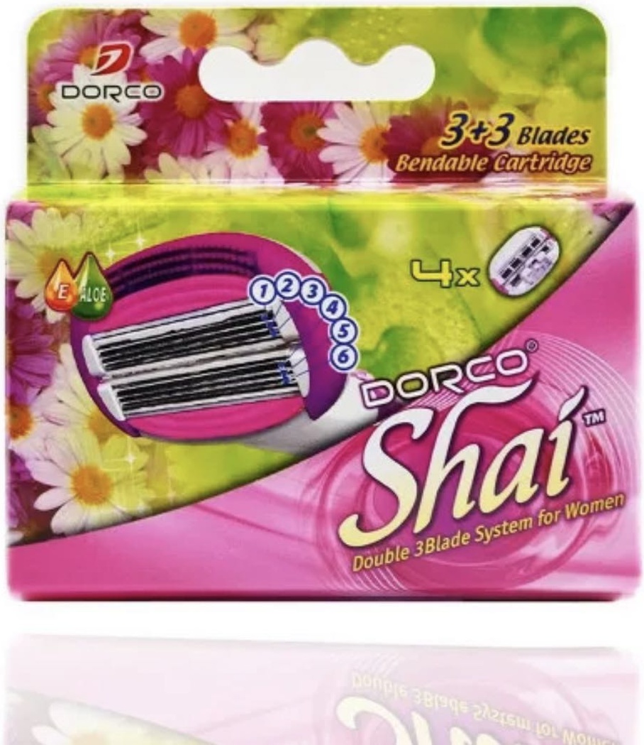 DORCO Shai сменные кассеты 4 шт