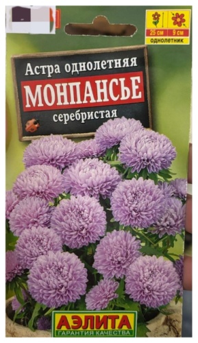 Аэлита астра Монпансье серебристая