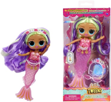 Кукла-модель L.O.L. Surprise! Tweens Mermaid, лол русалка 16 см