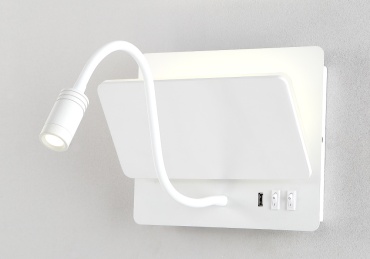 Бра настенный Crystal Lux LED, белый