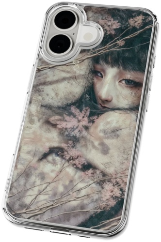 Чехол Mcover для Apple iPhone 16 Plus рисунок