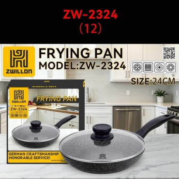 Сковорода ZWILLON ZW-2324 24 см с антипригарным покрытием, алюминий