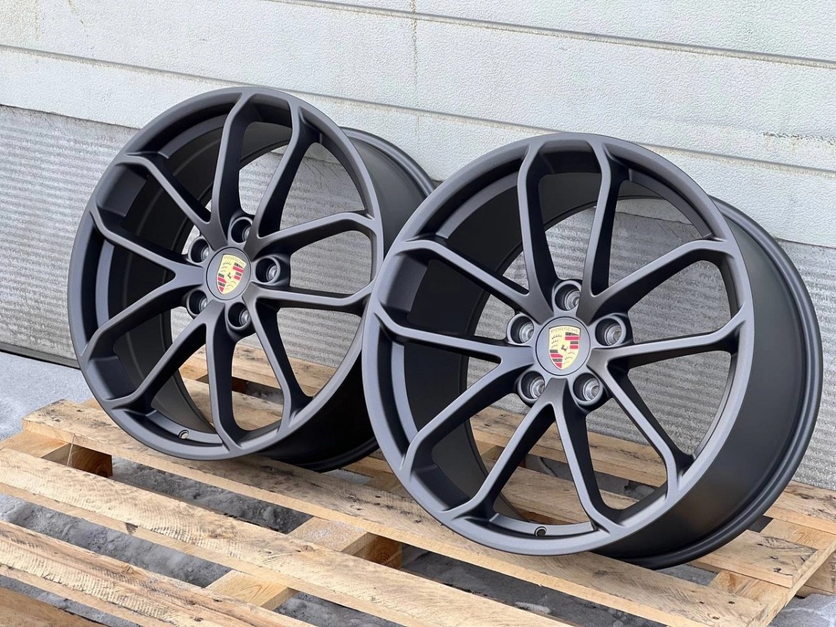 Porsche-a419f-a419r_2 8.5/10x20/5x130 D72.56 ET45 4 диска черный, серебристый, графит